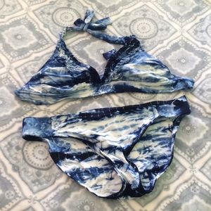Lucky Brand Tie-Dye Bikini